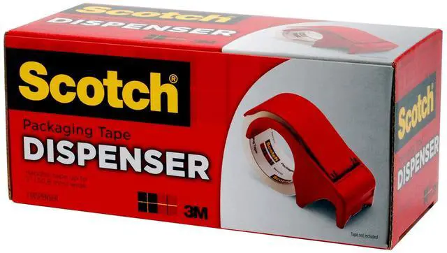 Alt view image 2 of 6 - Packaging Tape Hand Dispenser (DP300-RD)