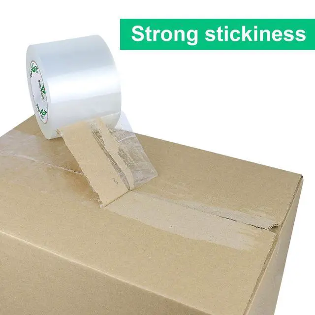 Alt view image 7 of 7 - Clear Packing Tape 3inch Wide, 2.7 Mil x 115 Yards, Industrial Grade Heavy Duty 3inch Wide Packaging Tape for Box Moving, Shipping, Mailing and Storage