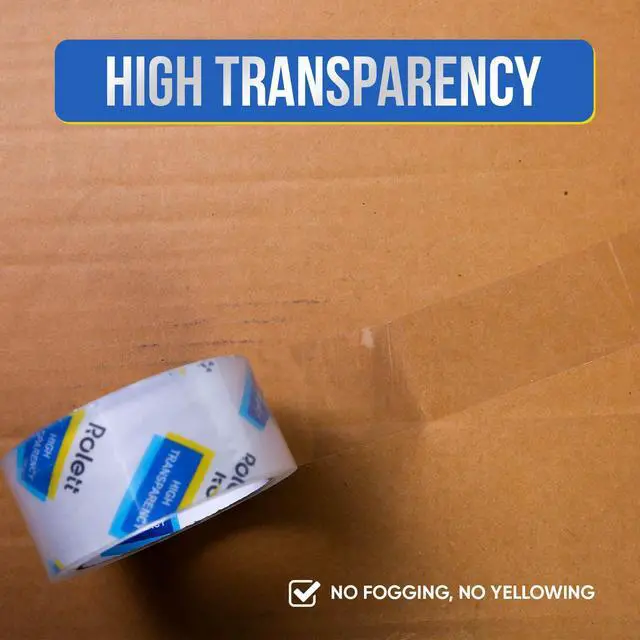 Alt view image 6 of 7 - Packing Tape, 12 Rolls Shipping Tape, Heavy Duty Packaging Tape 1.88 x 60 yd, Clear Packing Tape Refills, Box Tape for Shipping, Mailing, Moving & Storage, Strong Seal on All Box Types