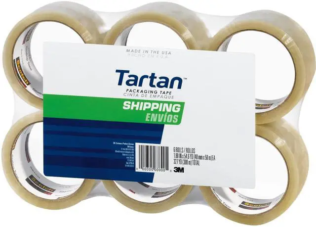 Alt view image 3 of 5 - MMM37102CR Commercial Grade Packaging Tape, 2-Inch x 55 Yards, Clear, 1 Each