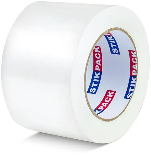 Main image of Wide Transparent Tape 3 inch x 110 Yards (330ft), Industrial Grade 3 inch Wide Clear Heavy Duty Packing Tape for Box Office Moving, Shipping and Mailing