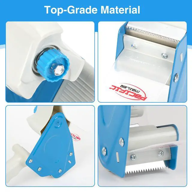 Alt view image 4 of 7 - Packing Tape Dispenser Gun with 6 Rolls Clear Shipping Tape