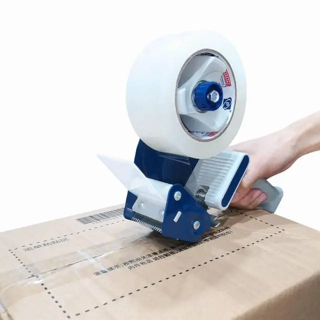 Alt view image 6 of 7 - Heavy Duty Packing Tape 6 Rolls with Tape Gun, Clear, 2.7 mil, 1.88 inch x 55 Yards, Ultra Strong, Refill for Packaging and Shipping