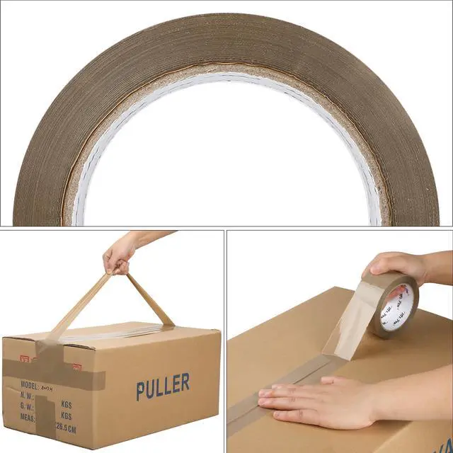Alt view image 6 of 6 - Brown Packing Tape with Dispenser, 2 Inch x 60 Yards x 2.6 mil