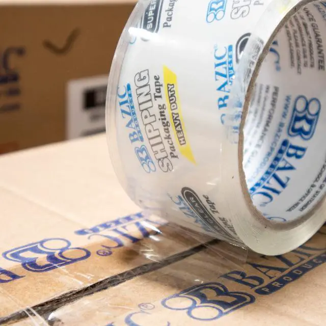 Alt view image 4 of 7 - Super Clear Heavy Duty Packing Tape 1.88" x 54.6 Yards, Shipping Mailing Moving Sealing Tapes, 1-Unit