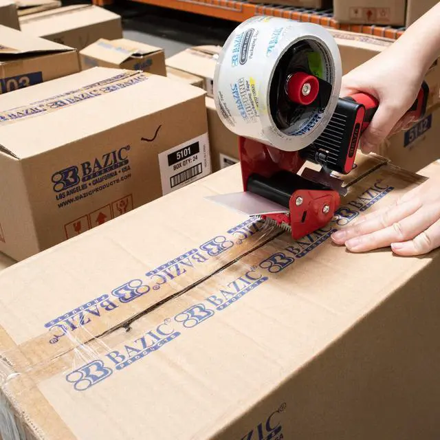 Alt view image 5 of 7 - Super Clear Heavy Duty Packing Tape 1.88" x 54.6 Yards, Shipping Mailing Moving Sealing Tapes, 1-Unit