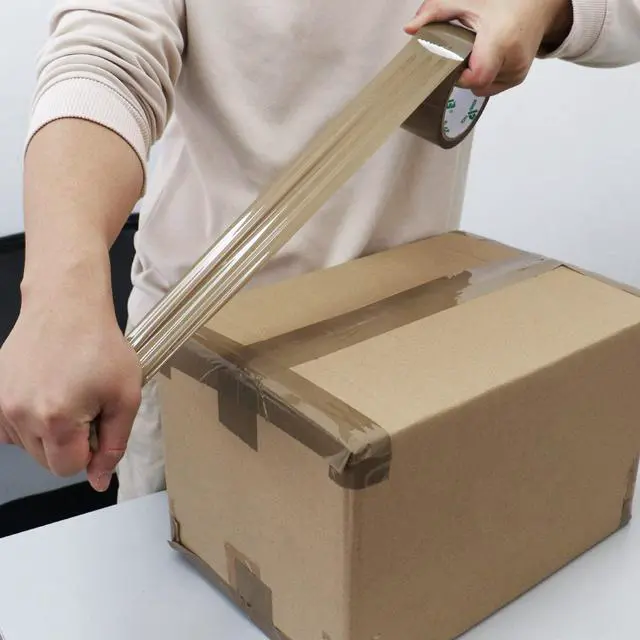 Alt view image 7 of 7 - Brown Packing Tape Refills, Heavy Duty 12Rolls with 1 Dispenser for Packaging, Shipping and Moving, 2.4Mil 1.88 Inch x 60 Yard