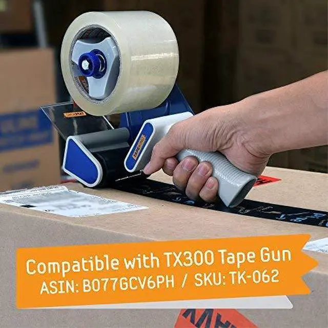 Alt view image 6 of 7 - Clear Packing Tape | 60 Yards Per Roll (6 Rolls) | 3 Inch Wide Heavy Duty Packing Tape 2.7mil Strong Adhesive for Moving Boxes, Shipping Cartons, Office Use, Storage (360 Yards)