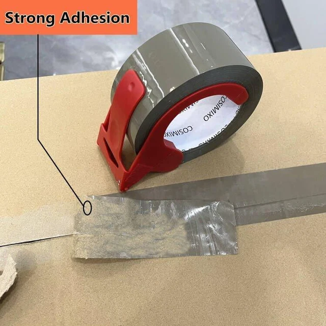 Alt view image 3 of 6 - 6-Pack Heavy Duty Brown Packing Tape with Dispenser, 2.5 mil x 1.88 inch x 110 Yards,Ultra Strong,Industrial Shipping Box Tan Packaging Tape for Moving, Office, & Storage