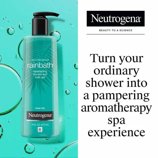 Alt view image 2 of 7 - Rainbath Replenishing Shower and Bath Gel -Refreshing Body Wash with Moisturizing Formula for Soft Skin, Ocean Mist Scent, 32 fl. oz. (946 mL) Pump Bottle