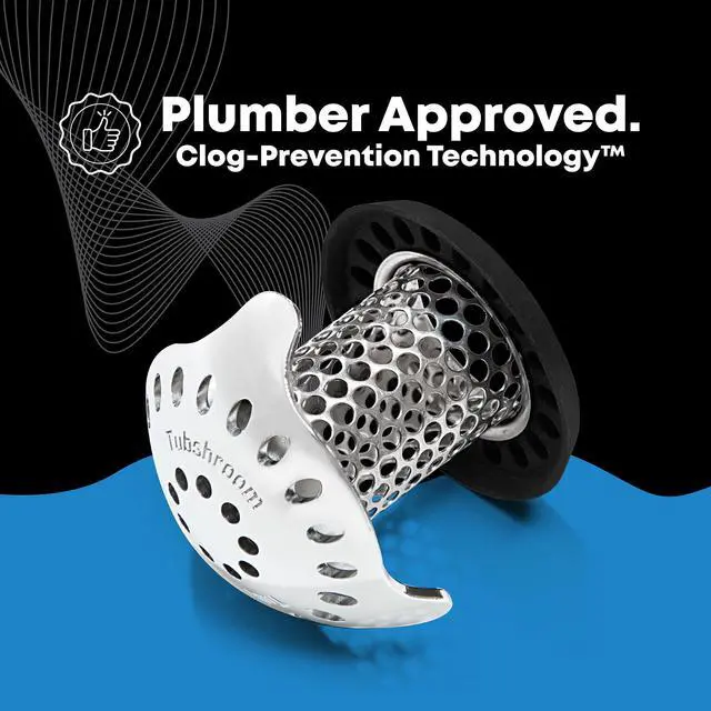 Alt view image 3 of 7 - Ultra Revolutionary Bath Tub Drain Protector Hair Catcher/Strainer/Snare, Stainless Steel, Stainless Combo