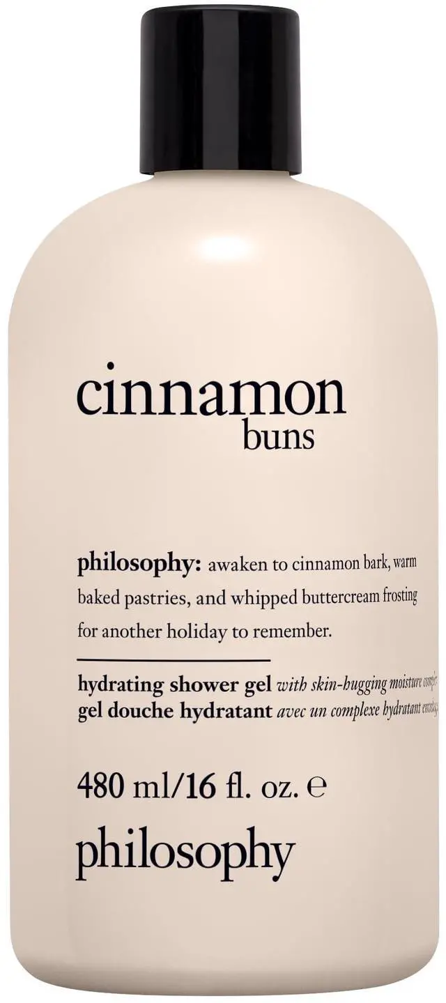 Main image of cinnamon bun shampoo, shower gel & bubble bath, 16 oz