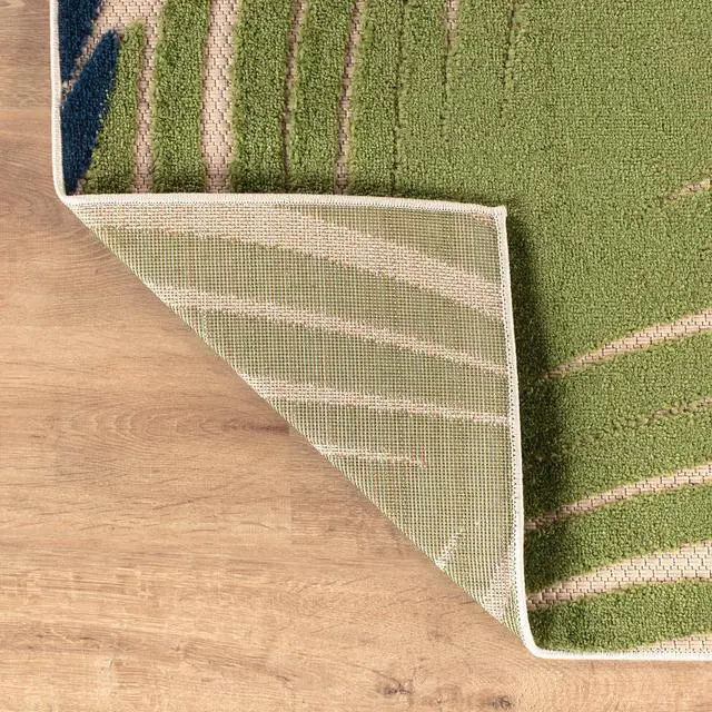 Alt view image 5 of 7 - Lucca Contemporary Floral Indoor/Outdoor 2' X 3' Multi