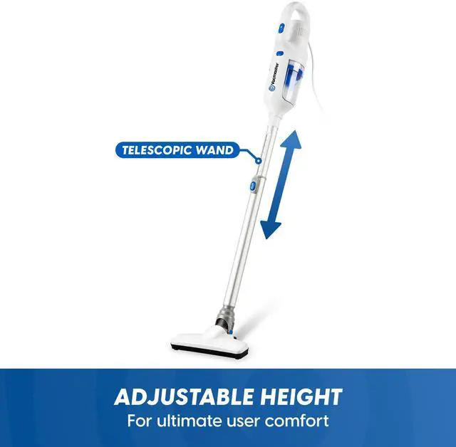 Alt view image 7 of 7 - Corded Stick Vacuum Cleaner 2 in 1 Ultra-Lightweight 14Kpa Power Suction Handheld Vacuum Cleaner with Washable HEPA Filter for Home, Car, Pet Hair, Carpet, Hard Floor