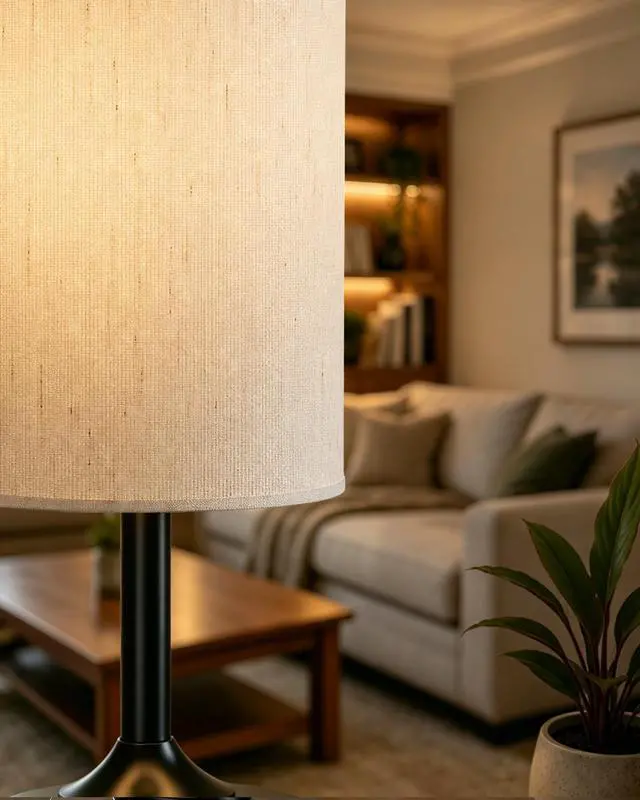 Alt view image 3 of 7 - Cordless Table Lamp with Timer, Small Dimmable Ambient Light