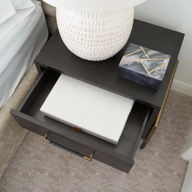 Alt view image 7 of 7 - Decorative Photo Storage Boxes with Lids - Set of 2 Beautiful Linen Organizers Are Perfect to Safely Store Your Pictures, Documents, Scrapbooking Supplies, Keepsakes and Other Memories in Style