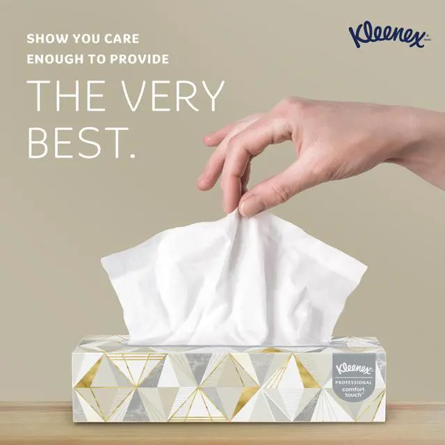 Alt view image 4 of 7 - ® Professional Facial Tissue, Bulk (03076), 2-Ply, White, Flat Facial Tissue Boxes for Business, Convenience Case (125 Tissues/Box, 12 Boxes/Case, 1,500 Tissues/Case)