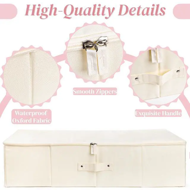 Alt view image 4 of 7 - Wedding Dress Storage Box, Large Wedding Gown Preservation Box with 30 Sheets Acid Free Tissue Paper and 1 Pair Microfiber Gloves for Bridal Essentials, Heirlooms, Weddings Keepsake, Beige