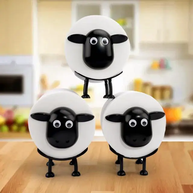 Alt view image 5 of 7 - Sheep Toilet Paper Roll Holder, Tissue Paper Storage Stand, 3D Printed Black Sheep Loo Roll Holder, Wall Mount Tissue Basket for Bathroom, Fun Housewarming Gift & Bathroom Decor (3)