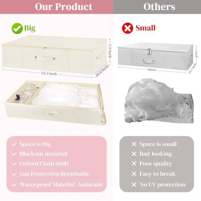 Alt view image 2 of 7 - Large Wedding Dress Preservation Box Breathable Storage Box with 50 Acid-Free Tissue Paper Microfiber Glove Dust Bag & Clothing Desiccant Keepsake Chest for Gowns, Heirlooms, and Bridal Dresses