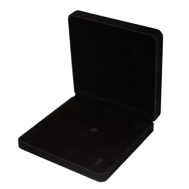 Alt view image 6 of 7 - Velvet Jewelry Set Box, Velvet Gift Box for Bracelet Necklace Earring Ring (Black)