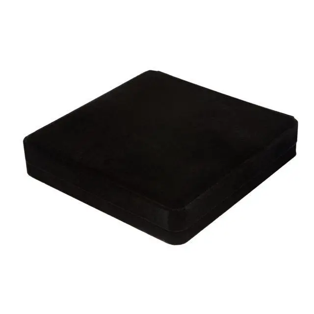 Alt view image 7 of 7 - Velvet Jewelry Set Box, Velvet Gift Box for Bracelet Necklace Earring Ring (Black)