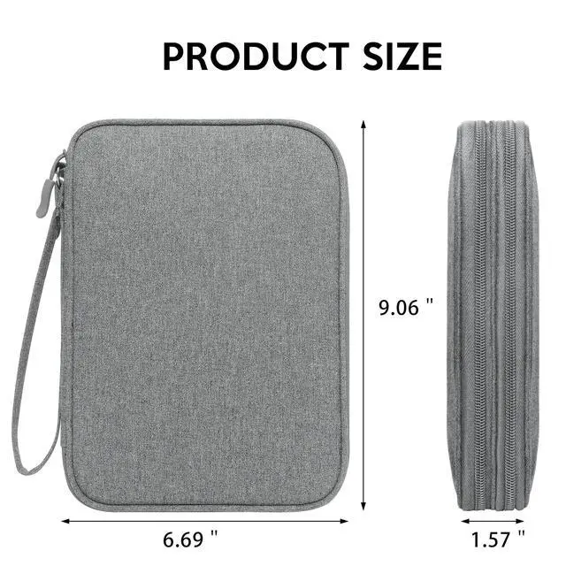 Alt view image 2 of 7 - Electronics Organizer Travel, Travel Cord Organizer Case, Compact Electronics Accessories Bag for Cable, Cord, Charger, Phone
