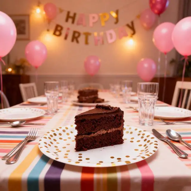 Alt view image 6 of 7 - Party Supplies 100 pcs for 25 Guests, Stylish Foil Polka Dots Paper Plates 9 inch & 7 inch, White Paper Napkins Disposable Forks for Garden Party,Birthday,Wedding,and everyday meals