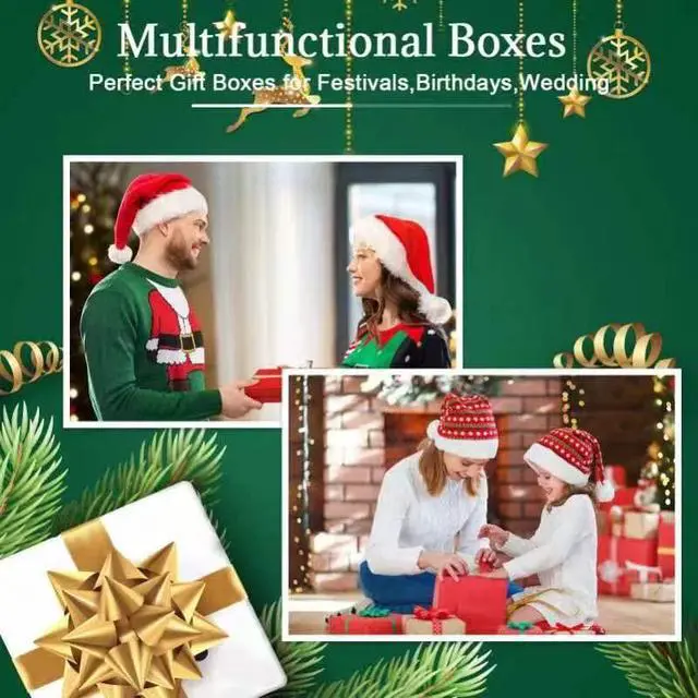 Alt view image 6 of 6 - Cardboard Jewelry White Gift Boxes 20 Pack3.5×3.5×1 inches, its apply to displaying necklaces, rings, bracelets, earrings