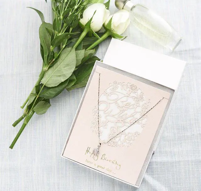 Alt view image 3 of 7 - White 42PC Jewelry Gift Boxes with Lids, 6x5x1 Cotton Filled Glossy Jewelry Boxes, Necklace Gift Box, Bracelet Gift Box, Earring Box, Bulk Jewelry Boxes for Shipping, Small Business