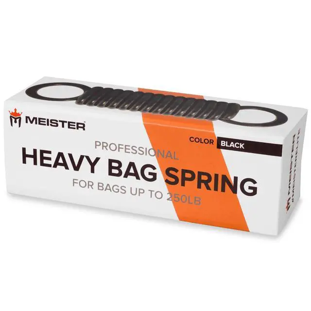 Alt view image 4 of 5 - Professional Heavy Bag Spring for Punching Bags up to 250lb - Black