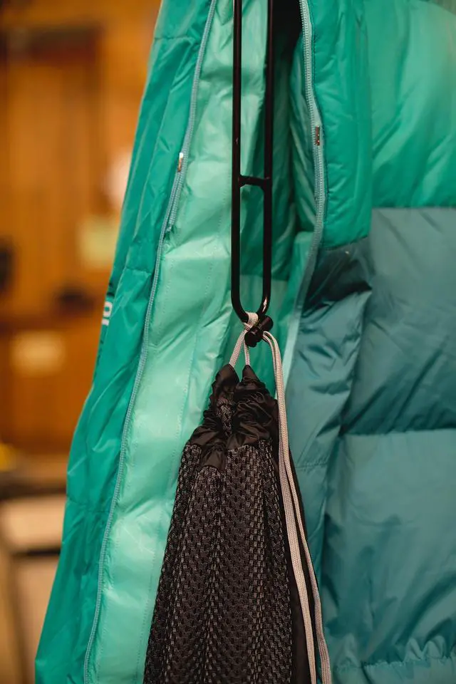 Alt view image 4 of 6 - Sleeping Bag Hanger for Sleeping Bags, Quilts, and Outdoor Bedding