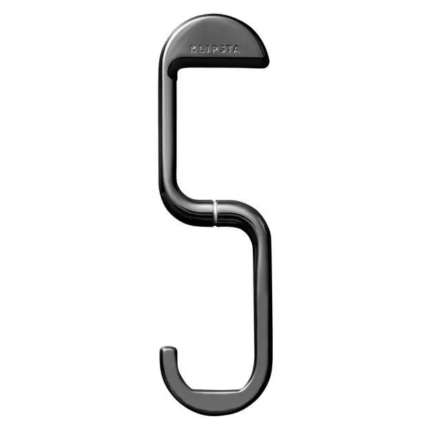 Alt view image 7 of 7 - FLIP Bag Hook - Newly Redesigned. Portable Purse Hanger for Table with Magnetic Closure - Now Holds up to 50 lbs (Chrome Black)