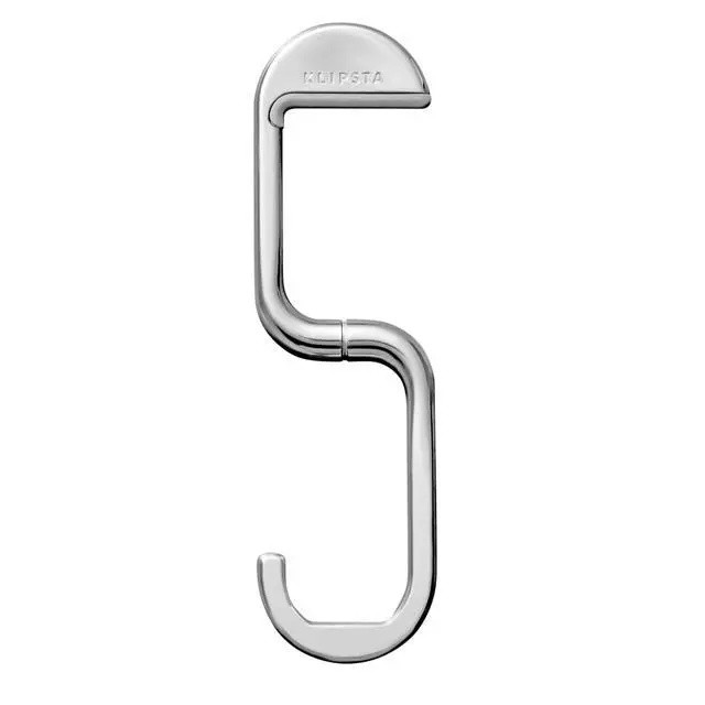 Alt view image 7 of 7 - FLIP Bag Hook - Newly Redesigned. Portable Purse Hanger for Table with Magnetic Closure - Now Holds up to 50 lbs (Silver)