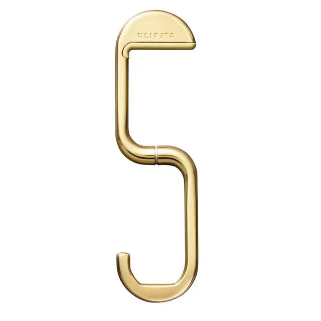 Alt view image 7 of 7 - FLIP Bag Hook - Newly Redesigned. Portable Purse Hanger for Table with Magnetic Closure - Now Holds up to 50 lbs (Gold)