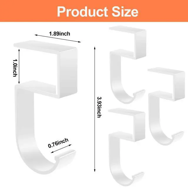 Alt view image 2 of 7 - 4PCS Table Purse Hanger Portable Bag Holder for Table