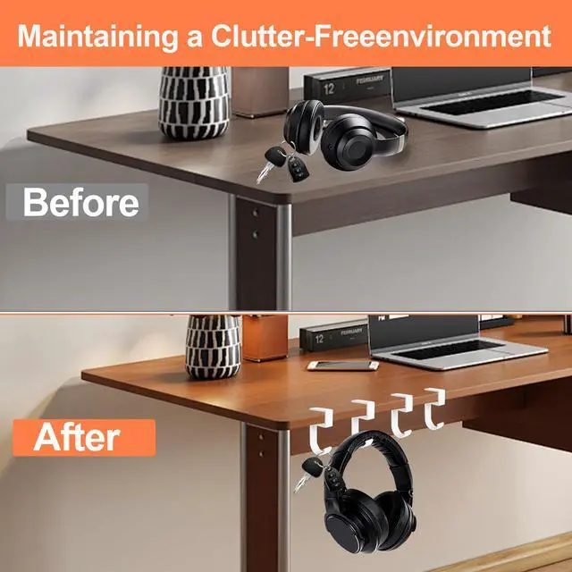 Alt view image 6 of 7 - 4PCS Table Purse Hanger Portable Bag Holder for Table