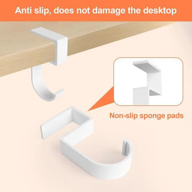Alt view image 5 of 7 - 4PCS Table Purse Hanger Portable Bag Holder for Table
