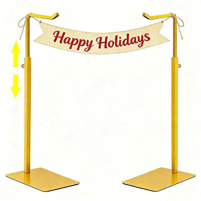 Alt view image 2 of 7 - Purse Holder, Adjustable Purse Display Stand , Golden Handbag Display Stand, Hanger Rack for Bags, Suitable for Desktops, Wardrobes and Commercial Storeshook Stand