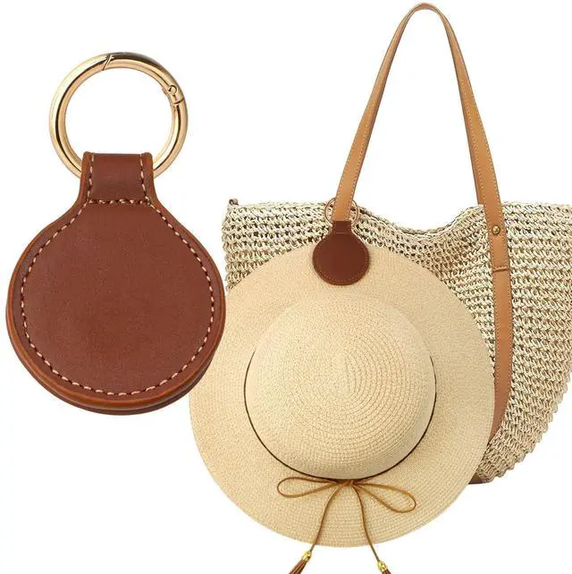 Main image of Magnetic Hat Clip for Travel on Bag - Magnet Storage Hook, Vacation Traveling Essentials Accessory Brown