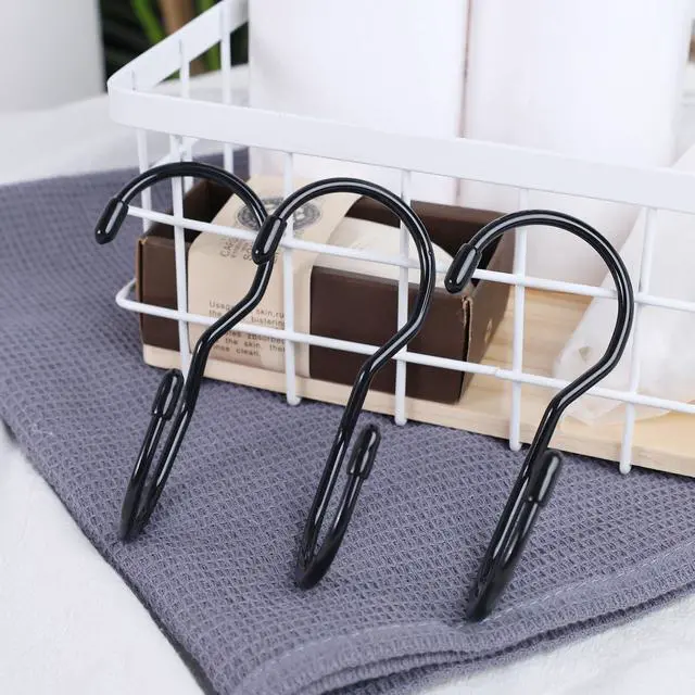 Alt view image 6 of 6 - Purse Hanger for Closet, 14PCS S-Shaped Bag Hanger Purse Hooks, Large Size Closet Rod Hooks for Hanging Bags Handbags Belts Hats