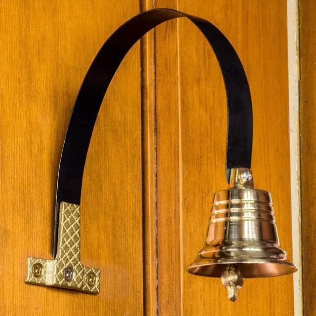 Alt view image 2 of 7 - Shopkeeper's Bell Door Chime for Business When Entering