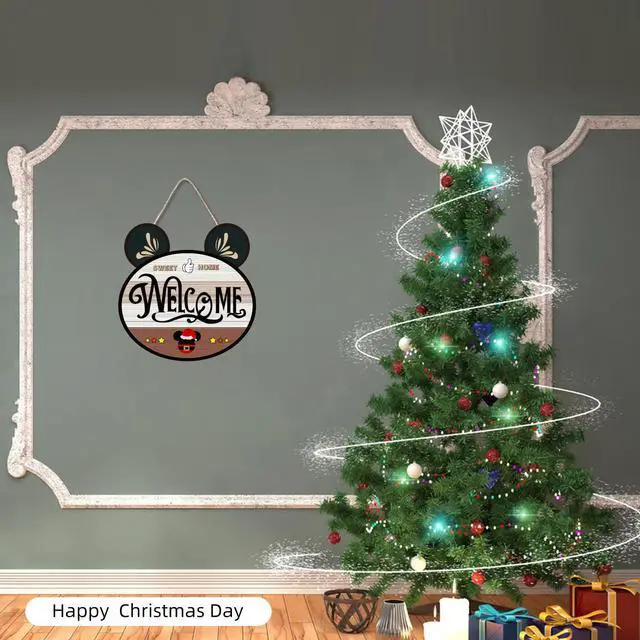 Alt view image 7 of 7 - 15.7'' Cute Mouse Seasonal Interchangeable Home Sign for Front Porch,18pcs Interchangeable Hanging Vertical Welcome Door Sign for Farmhouse/Wall/Porch Decor and Housewarming Gift