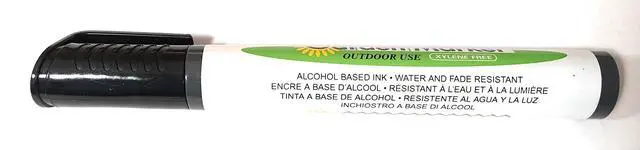 Alt view image 2 of 2 - DP INDUSTRIES Clip Strip Garden Marker Pen, Pack of 2 (GM77BLK-2PK)