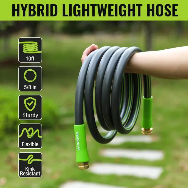 Alt view image 2 of 7 - Garden Hose 5/8" x 10FT, Heavy Duty