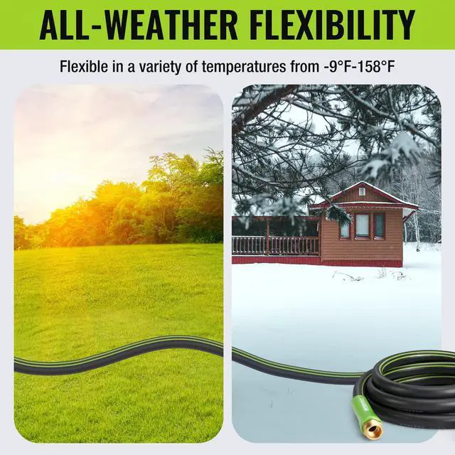 Alt view image 6 of 7 - Garden Hose 5/8" x 10FT, Heavy Duty