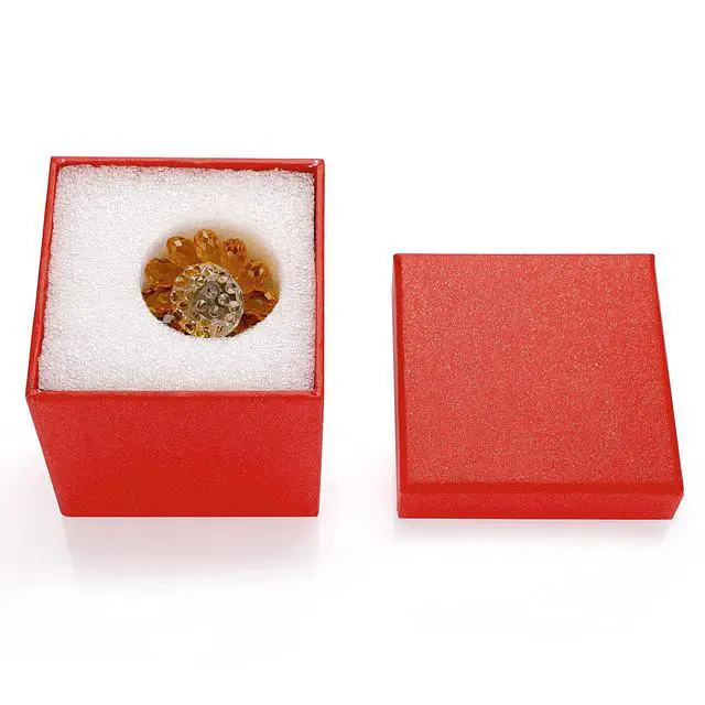 Alt view image 5 of 7 - Crystal Sunflower with Bud Glass Sunflower Figurine Collectible, Small Sunflower Ornament Paperweight Table Decoration with Gift Box, Glass Bouquet Flowers Centerpieces for Home Decors