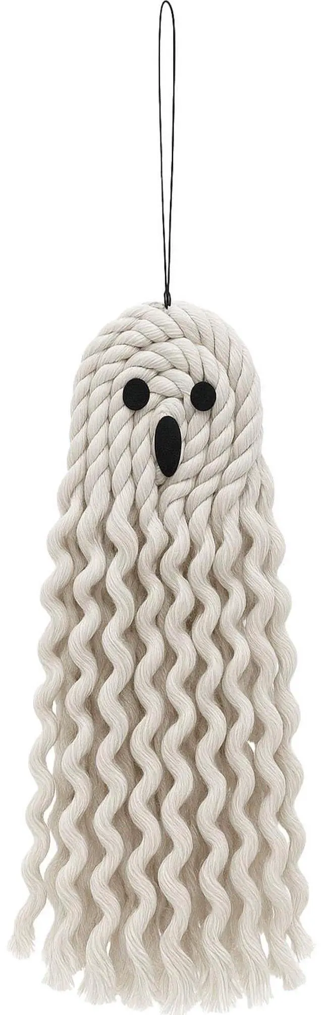 Main image of 14 inch Handmade Cute Ghost Halloween Decor, Halloween Decorations Indoor & Outdoor Party, Fall Decor Hanging Ornaments for Home Front Door, Window, Wall, Yard, Tree, Car, Garage Door