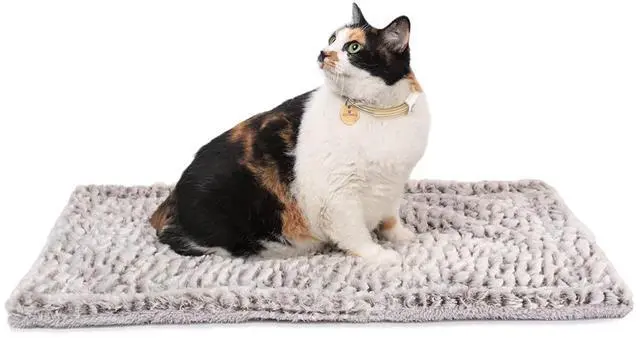 Main image of Self Heating Cat Pad Self Warming Bed 27.5" x 18.5" Thermal Heated Cat Mat Extra Warm Pet Mat for Outdoor and Indoor Large Kittens Small Puppy Pets