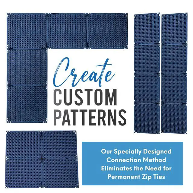 Alt view image 7 of 7 - Scat Mats for Dogs & Cats - 10 Pack | Pet Repellent Mats | Keep Dogs Off Couch & Furniture | Keep Off Countertops | Scat Mat for Cats | Deterrent for Pets